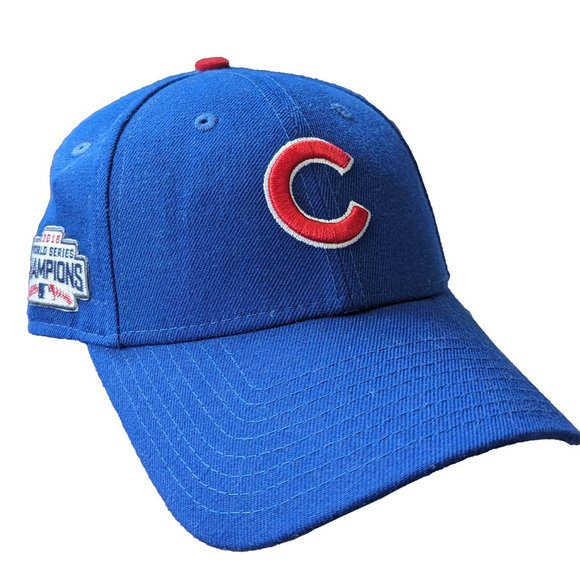 Chicago Cubs New Era 9Forty 2016 World Series Champions patch great condition - Picture 1 of 4